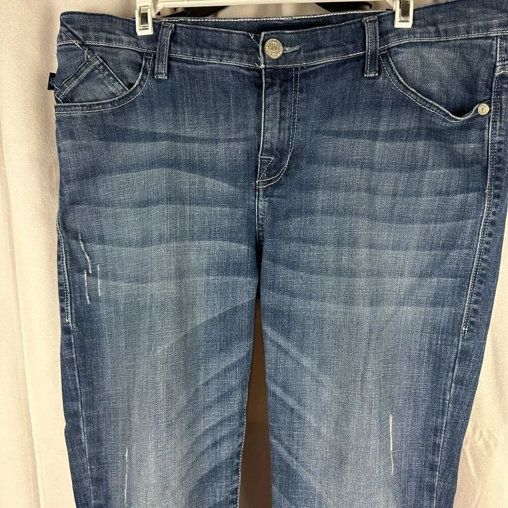 Rock & Republic Women's Kasandra Bootcut Jeans Size 16M Mid-Rise Medium Wash